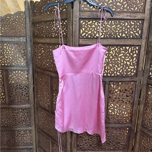 NEW Amanda Uprichard X REVOLVE Chiara Dress in Flamingo